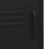 vidaXL öökapp, must, 35 x 35 x 51 cm, teras