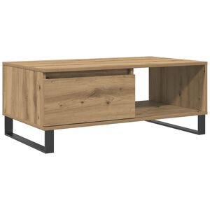 vidaXL kohvilaud, k&auml;sit&ouml;&ouml;tamm, 90 x 50 x 36,5 cm, tehispuit
