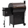 vidaXL korstnaga pelletgrill, must, 104 cm, raud