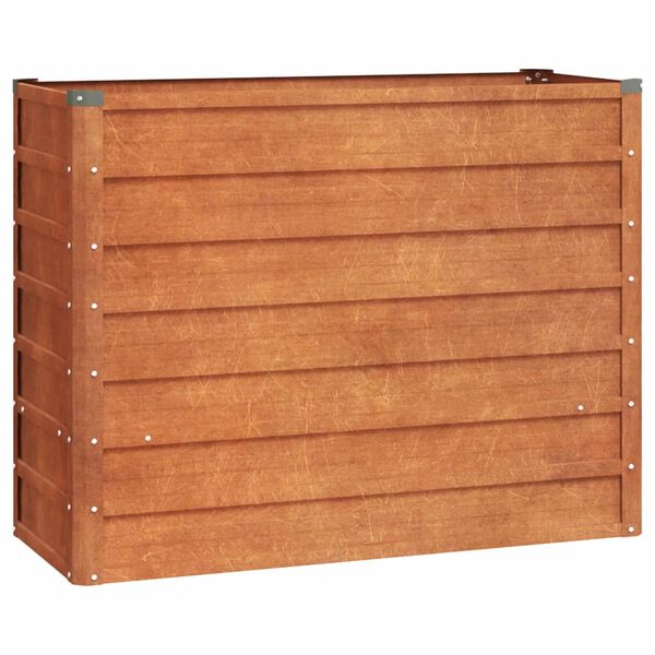 vidaXL taimekast, rooste, 100x40x77 cm, Corten-teras