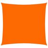 vidaXL oxford-kangast päikesepuri, kandiline, 6 x 6 m, oranž