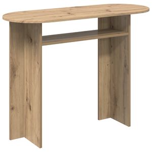 vidaXL Konsoollaud Artisan tamm 100 x 39,5 x 75 cm Tehispuit