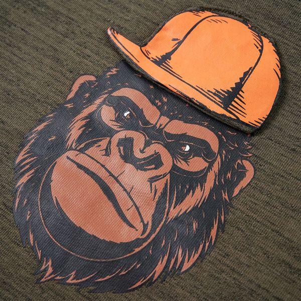 Laste pusa, tume khaki, 128