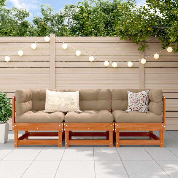 Sektsionaalne diivan Vahapunane 183 x 61 x 62 cm Tahke m&auml;nd