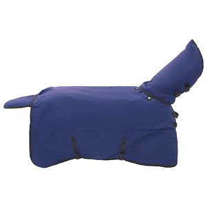 vidaXL Hobuste K&auml;tter T&auml;is merev&auml;e sinine 75 cm Pol&uuml;ester