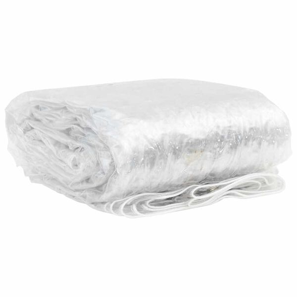 vidaXL L&auml;bipaistev Present aasadega 4x12 m PVC