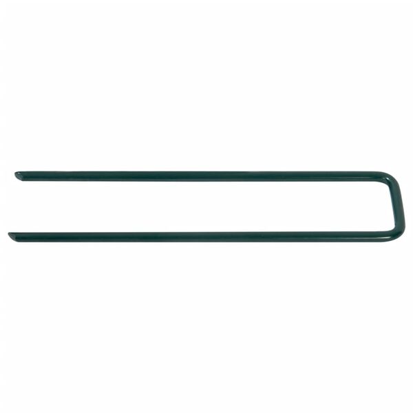 vidaXL kunstmuru naelad, 50 tk, U-kujuline, raud