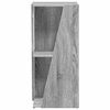vidaXL K&uuml;ljerega shelf Hall Sonoma 33 x 32 x 70,5 cm Tehispuit