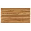 vidaXL Lauda peal 80 x 40 x 3,5 cm Ristk&uuml;lik Tugev teakpuit Naturaalne