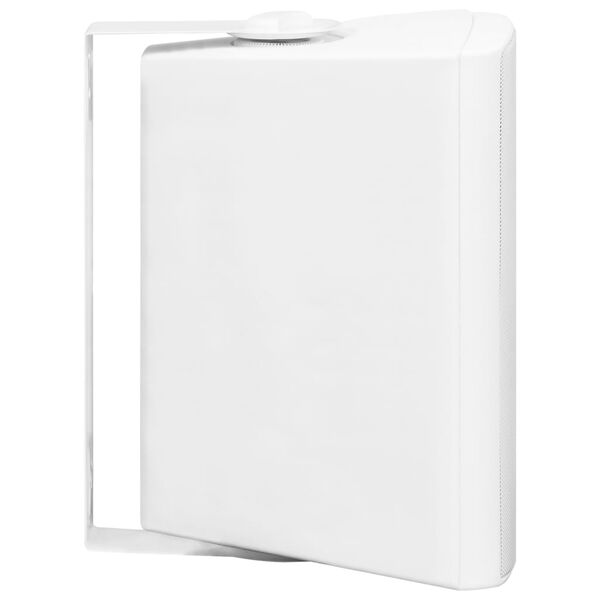 vidaXL seinale kinnitatavad stereokõlarid 2 tk, valge, tuppa/õue 120 W