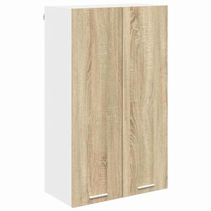 vidaXL Seinakapp ladustamisega Sonoma tamm 60 x 31 x 100 cm Tehispuit