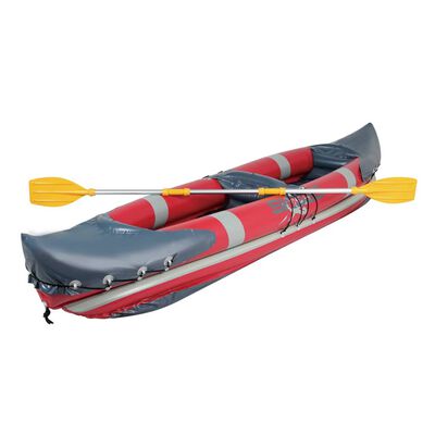Täispuhutav Kayak sõudepaat alumiiniumist aerudega 330 x 81 cm