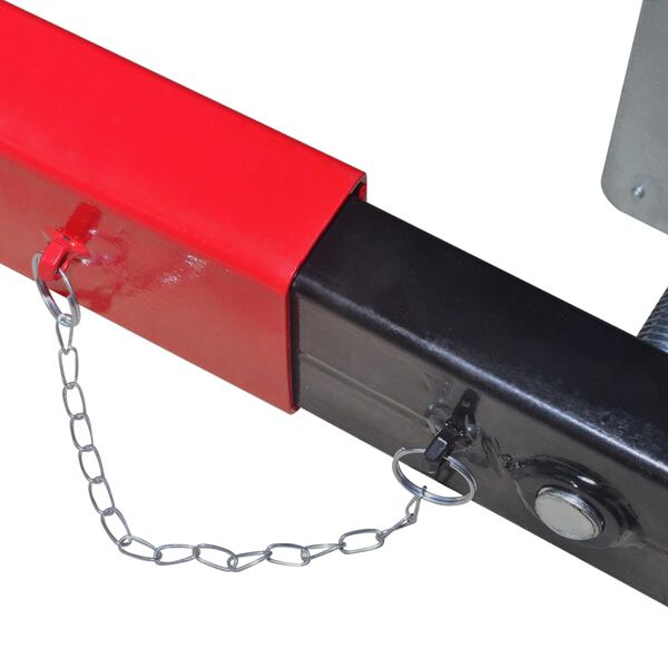 vidaXL-i risttala adapter, 2 tonni, punane