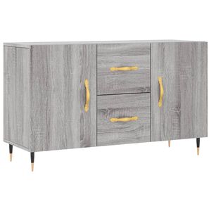 vidaXL puhvetkapp, hall Sonoma tamm, 100 x 36 x 60 cm, tehispuit
