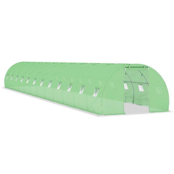 vidaXL kasvuhoone 54 m&sup2; 18 x 3 x 2 m