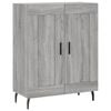 vidaXL puhvetkapp, hall, Sonoma tamm, 69,5 x 34 x 90 cm, tehispuit