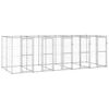 vidaXL koeraaedik, tsingitud teras, 12,1 m&sup2;