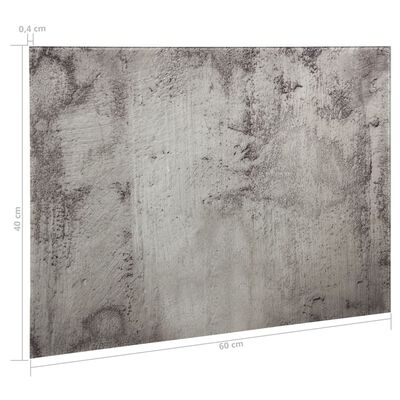 vidaXL seinakinnitusega magnettahvel, klaas 60 x 40 cm