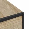 vidaXL &Ouml;&ouml;lambi kapp Sonoma tamm 40 x 27 x 76 cm Tehispuit