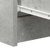 vidaXL puhvetkapp, betoonhall, 60x35x98,5 cm, tehispuit