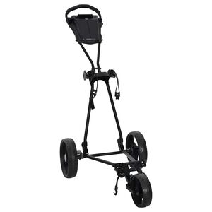 vidaXL Golfik&auml;ru Must 95 x 60 x 130 cm Raud