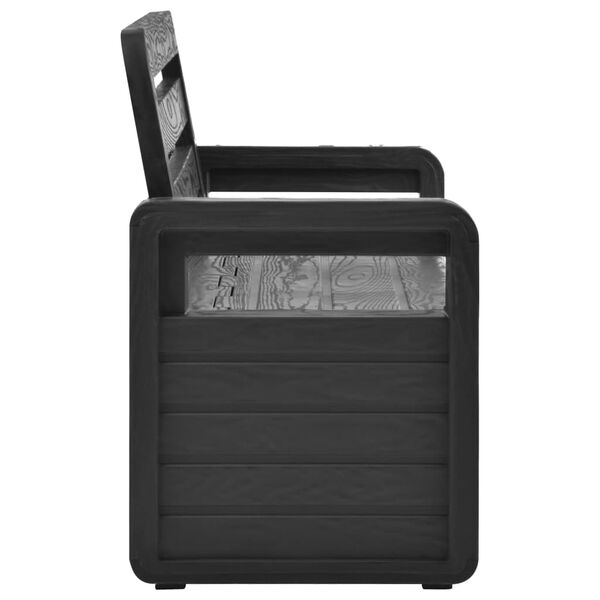 vidaXL aia hoiupink 132,5 cm, plast, antratsiithall