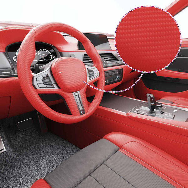 vidaXL autokile, 4D, punane, 100 x 150 cm