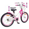 vidaXL Laste Bike 18 Tolli 5-7 aastastele Tumepink