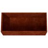 vidaXL taimekast, 62x30x29 cm, Corten teras