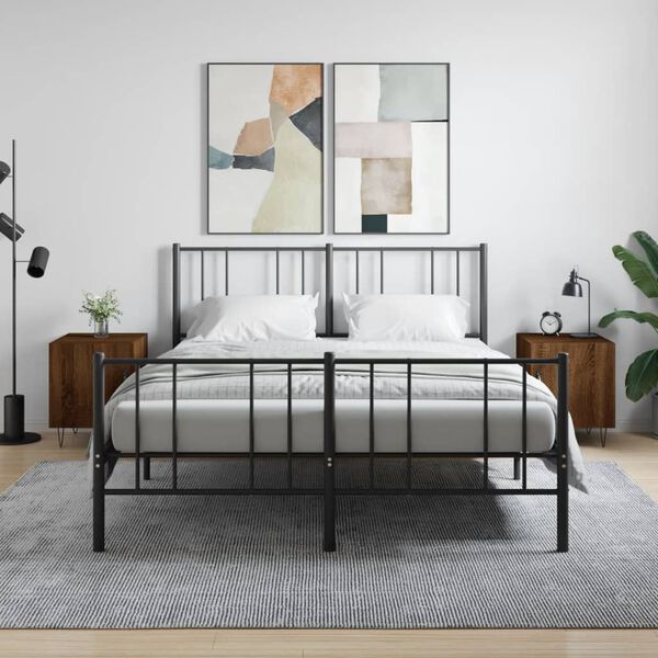 vidaXL &ouml;&ouml;kapid 2 tk, pruun tamm, 40 x 40 x 50 cm, tehispuit