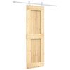 vidaXL Libisev uks 70 x 210 cm Tahke m&auml;nnipuit (t&ouml;&ouml;tlemata)