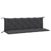 vidaXL aiapingi istmepadjad 2 tk, antratsiithall, 180x50x7 cm, kangas