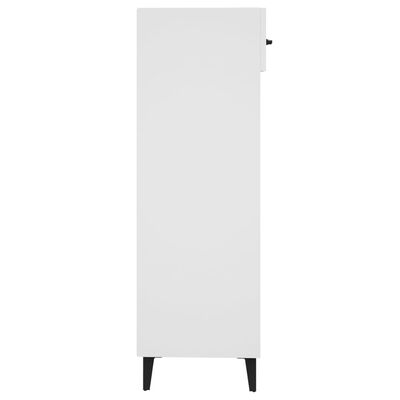 vidaXL jalatsikapp, valge, 30 x 35 x 105 cm, tehispuit