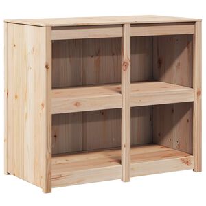 vidaXL K&ouml;&ouml;gikapp MEPPEL Pruun tamme 106 x 55 x 92 cm Tahke m&auml;nd