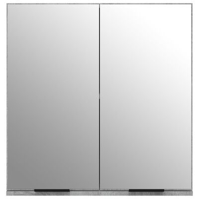 vidaXL vannitoa peegelkapp, hall Sonoma tamm, 64 x 20 x 67 cm
