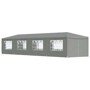 vidaXL Pidutelgid 1200 x 300 x 255 cm Helehall PE ja teras