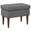vidaXL Jala ottoman Tumehall 55 x 35 x 41 cm Samet