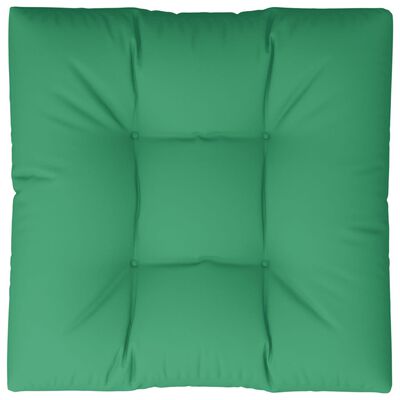 vidaXL euroaluse istumispadi, roheline, 70x70x12 cm, kangast