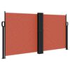 vidaXL lahtitõmmatav külgsein, terrakota, 120x1200 cm