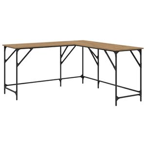 vidaXL Laud K&auml;sit&ouml;&ouml;puu Tehispuit 149 x 149 x 75 cm