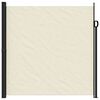 vidaXL lahtitõmmatav külgsein, kreemjas, 200 x 600 cm