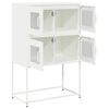 vidaXL Highboard White 68x39x107 cm Teras