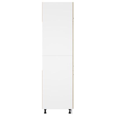 vidaXL külmikukapp, Sonoma tamm, 60 x 57 x 207 cm, puitlaastplaat