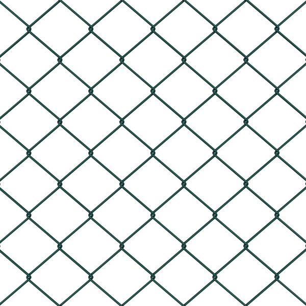 vidaXL Aiapost Roheline 10 x 1,5 m (40 x 40 mm mesh) Terased ja PVC