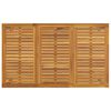 vidaXL Väli lauad Looduslik ja Hall 150 x 90 x 75 cm