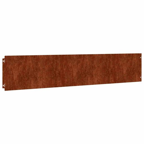 vidaXL murupiirded 10 tk, 20x103 cm, painduv Corten teras