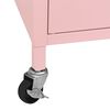 vidaXL hoiukapp, roosa, 60x35x56 cm, teras