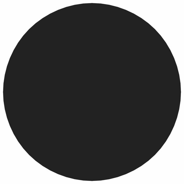 vidaXL Kleebis kruvi kate 2 pcs Must &Oslash; 20 x 0,5 mm Kaetud paber