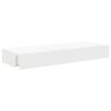 vidaXL LED-tuledega telerialused 2 tk, valge, 60 x 35 x 15,5 cm