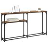 vidaXL KonsolLaud Vana puit 145x22.5x75cm Tehispuit